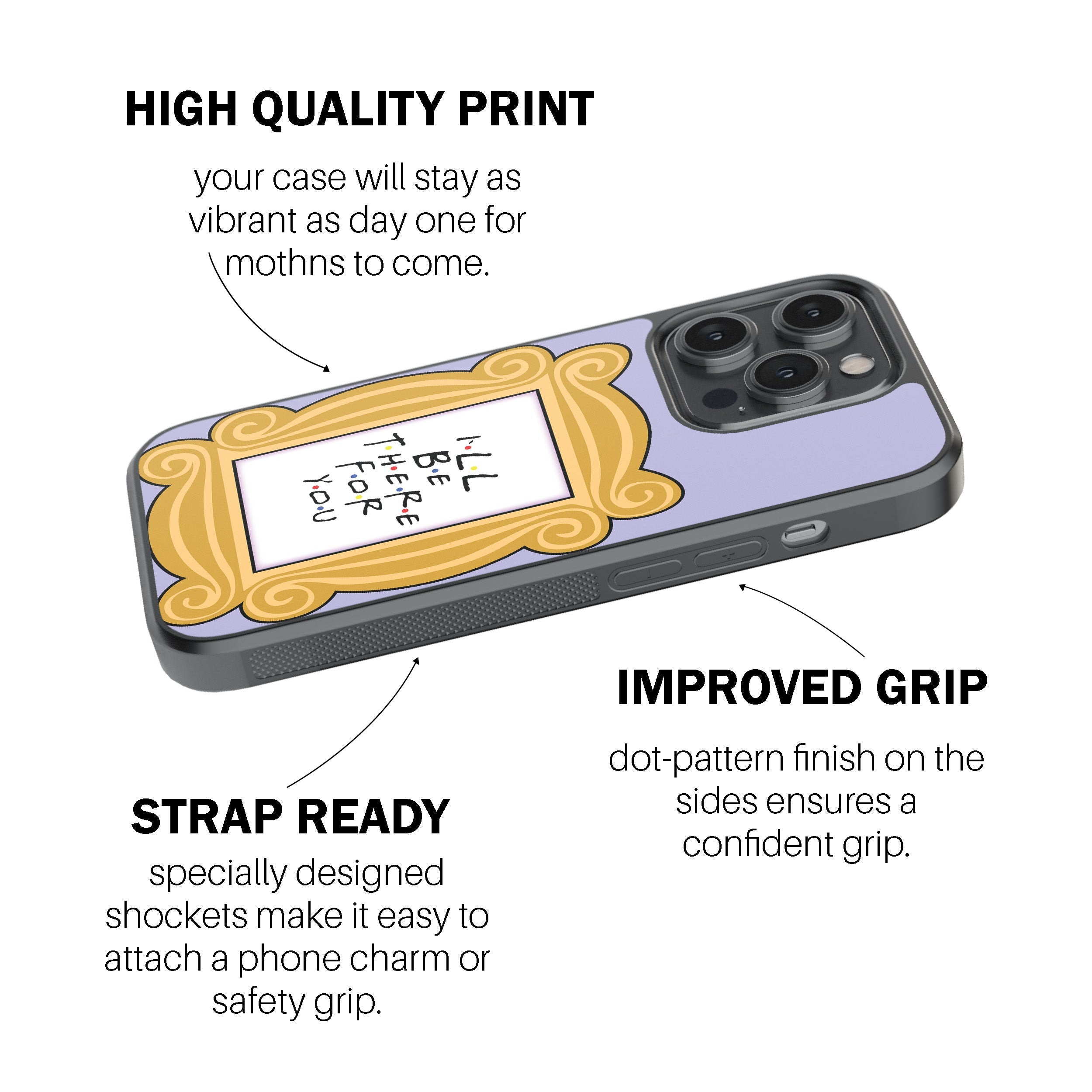 I’ll Be There For You Frame Phone Cover