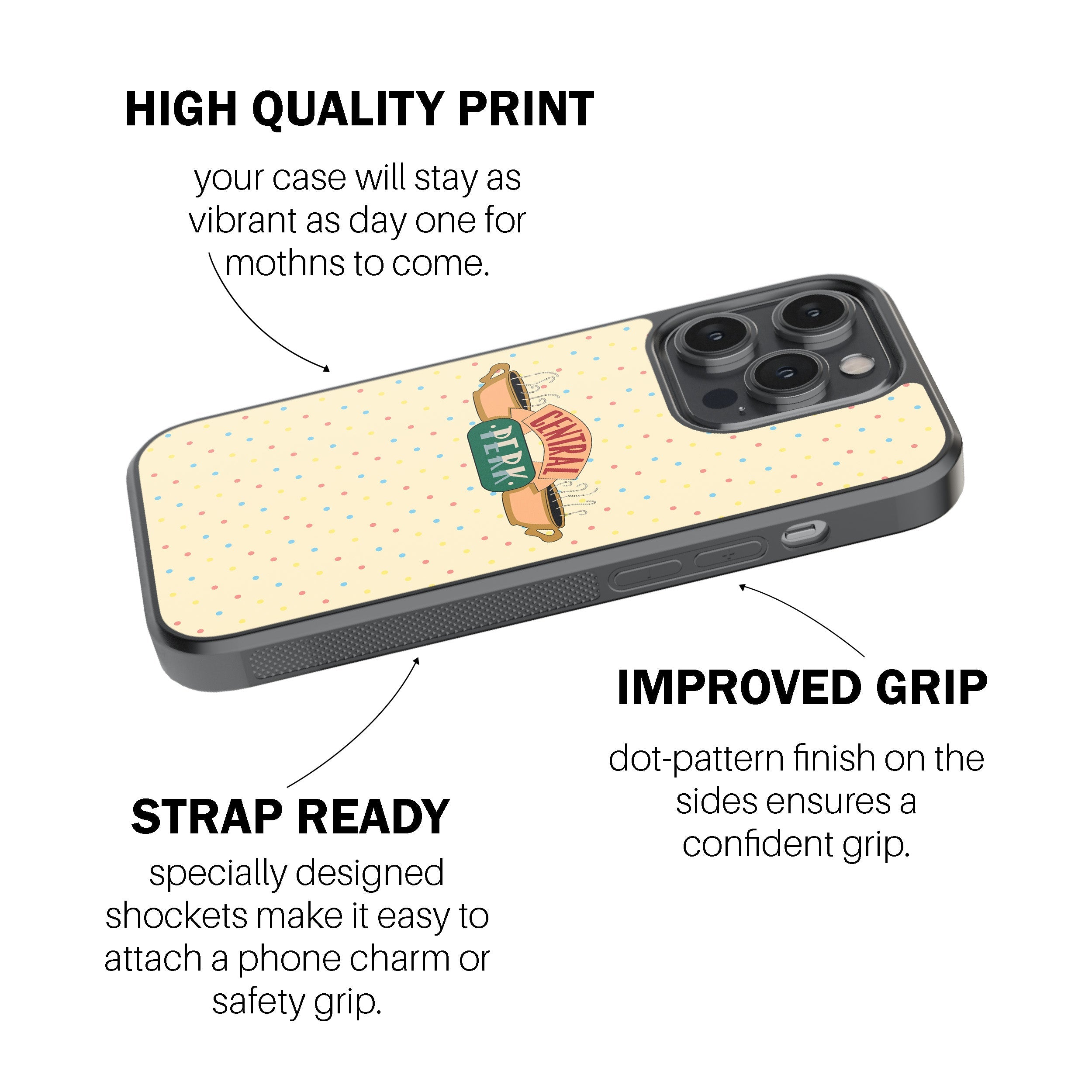 Central Perk Logo – Vintage Phone Cover