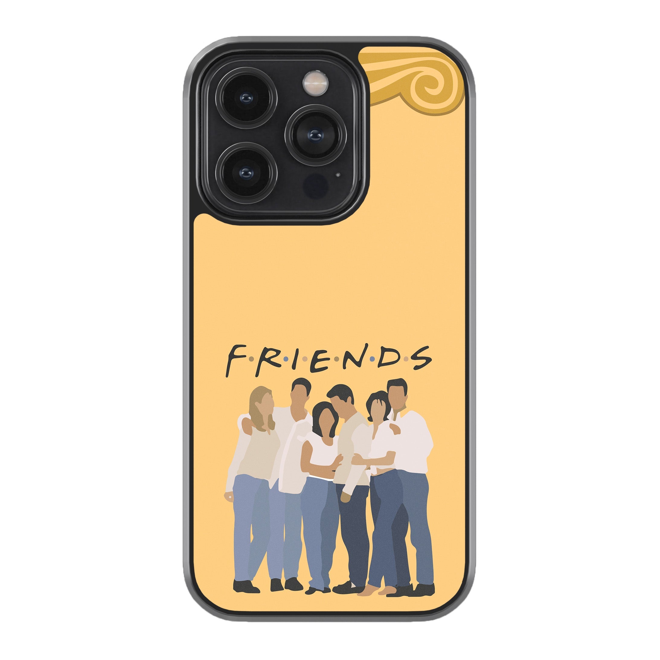 FRIENDS Minimal Cast Silhouette Phone Cover