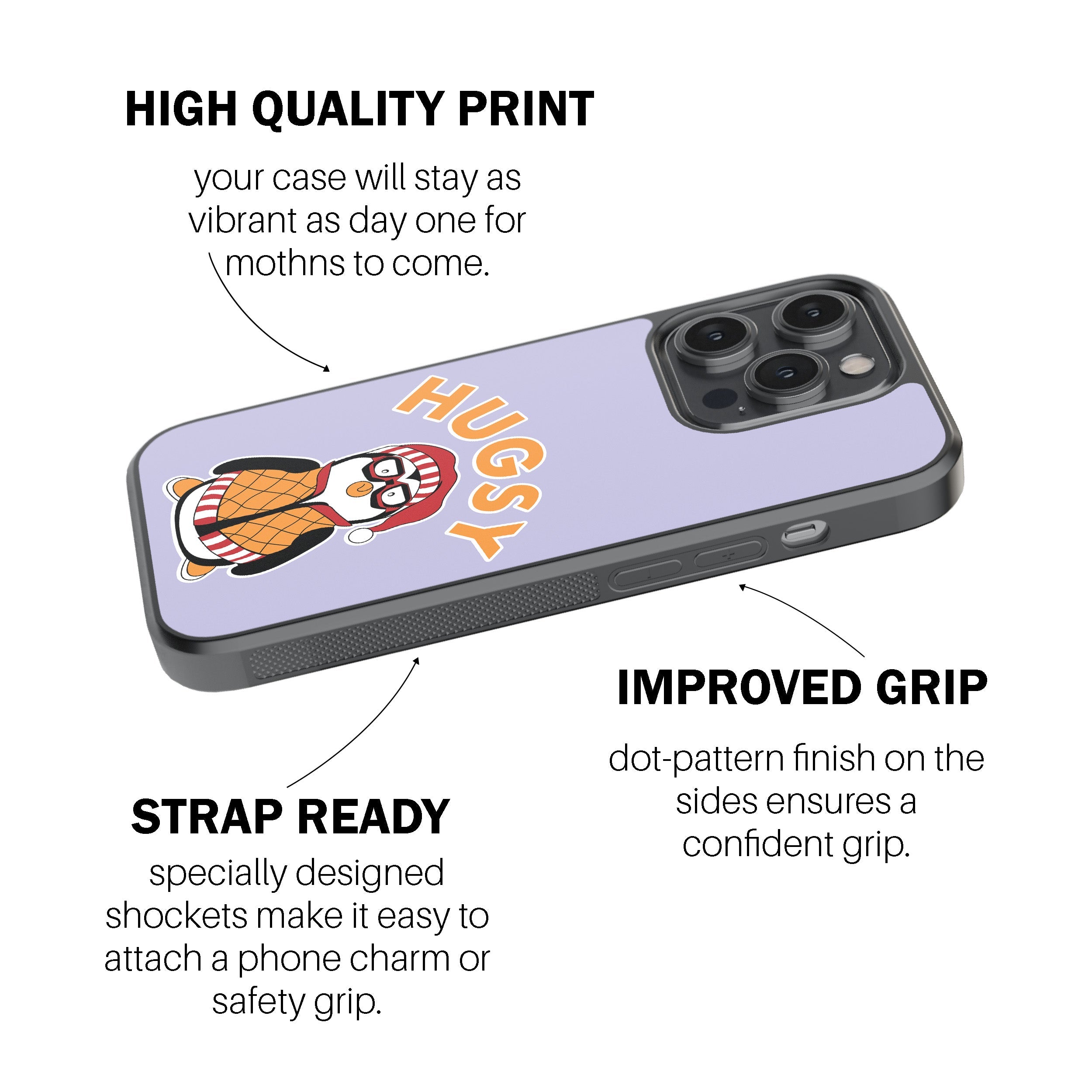 Hugsy the Penguin Phone Cover