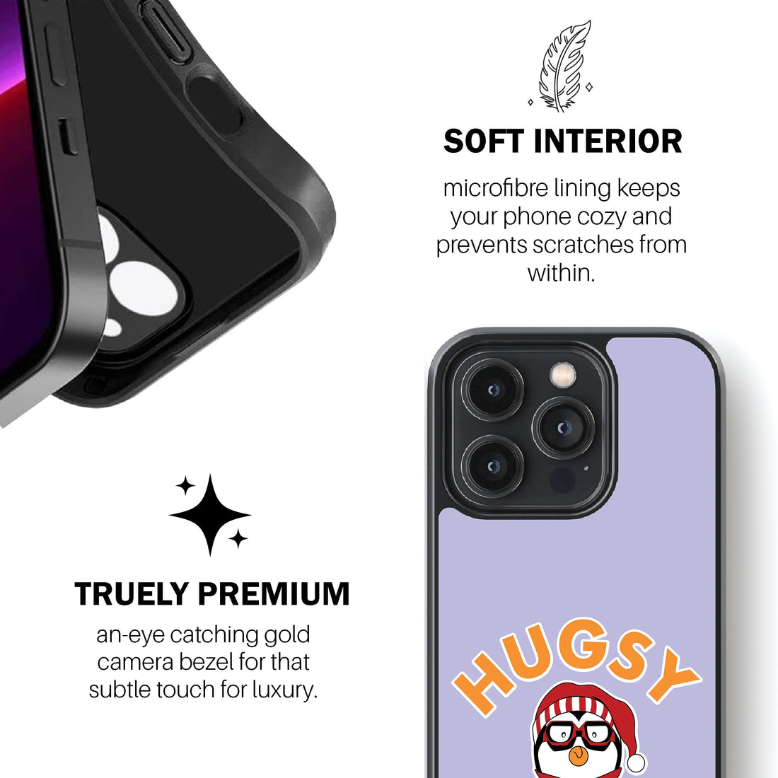 Hugsy the Penguin Phone Cover